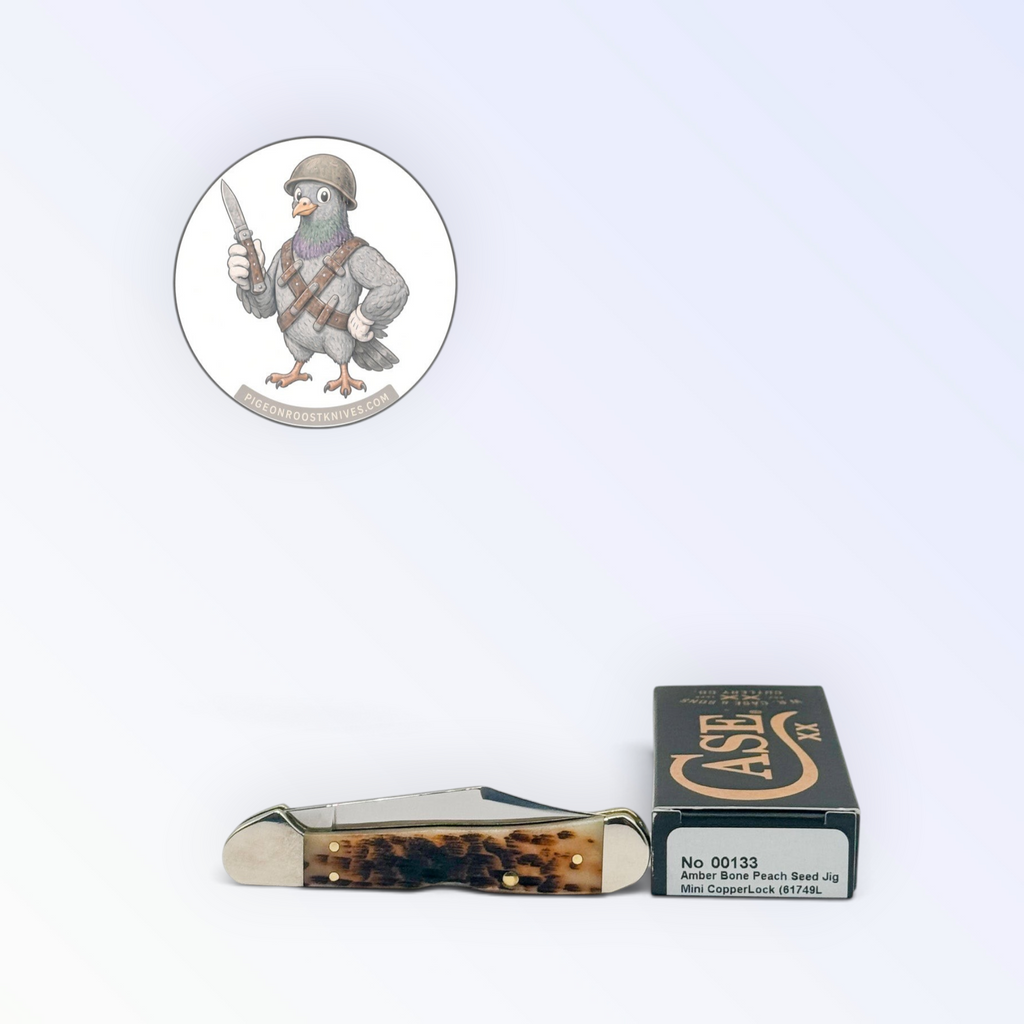 Case XX 00133 Amber Bone Mini CopperLock — photo 4
