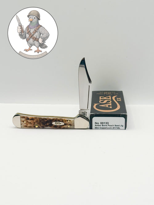 Case XX 00133 Amber Bone Mini CopperLock — photo 2