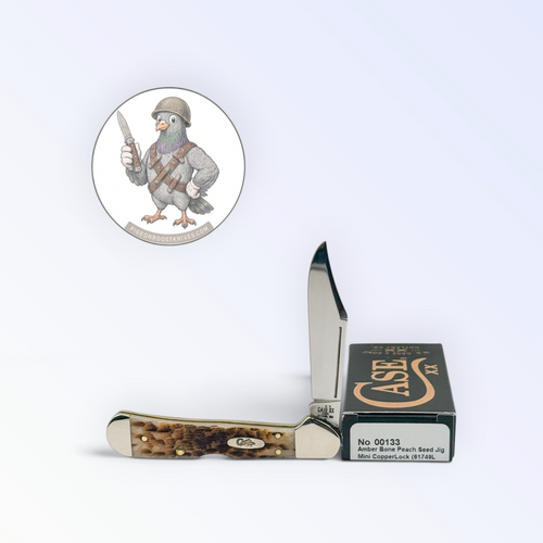 Case XX 00133 Amber Bone Mini CopperLock — photo 2