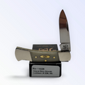 Pigeon Roost Knives Case XX lockback pocket knife with smooth natural bone handle and stainless steel drop-point blade