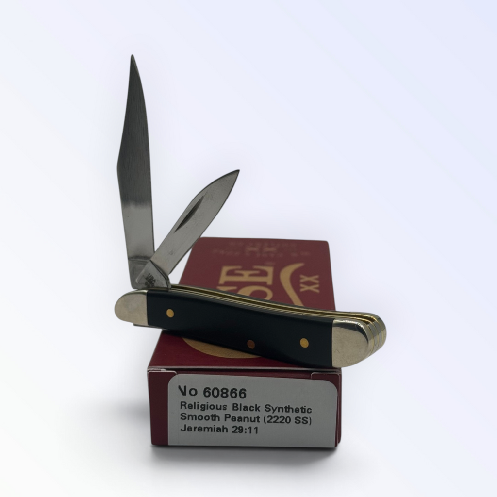 Case XX 60866 – Religious Black Synthetic Peanut (Jeremiah 29:11) — photo 4