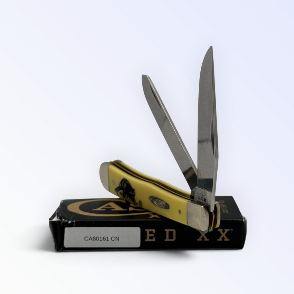 Case XX 80161CN Raccoon yellow synthetic Trapper — photo 2