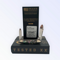 Case XX Smooth Abalone Butterbean with SKU 12039 — blades open resting on the factory box