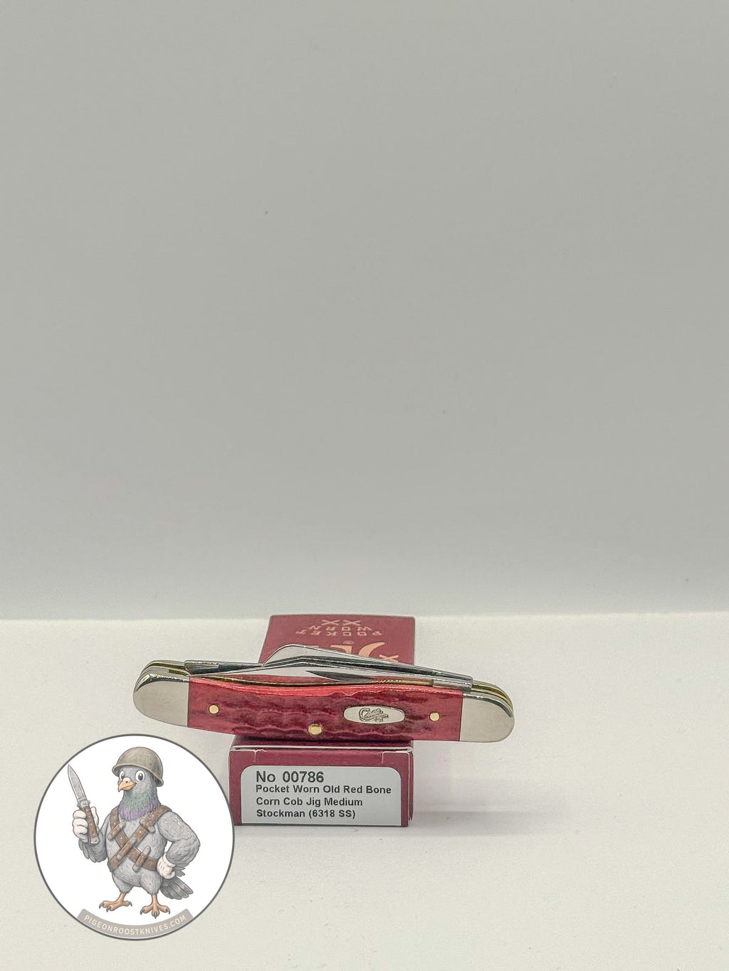 Case XX 00786 Jigged Old Red Bone Pocket Worn Stockman — photo 4