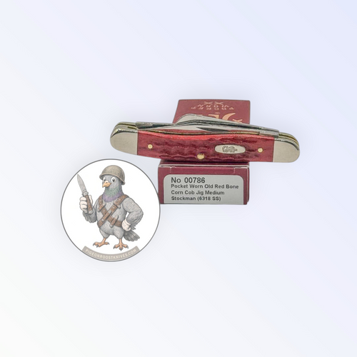 Case XX 00786 Jigged Old Red Bone Pocket Worn Stockman — photo 4