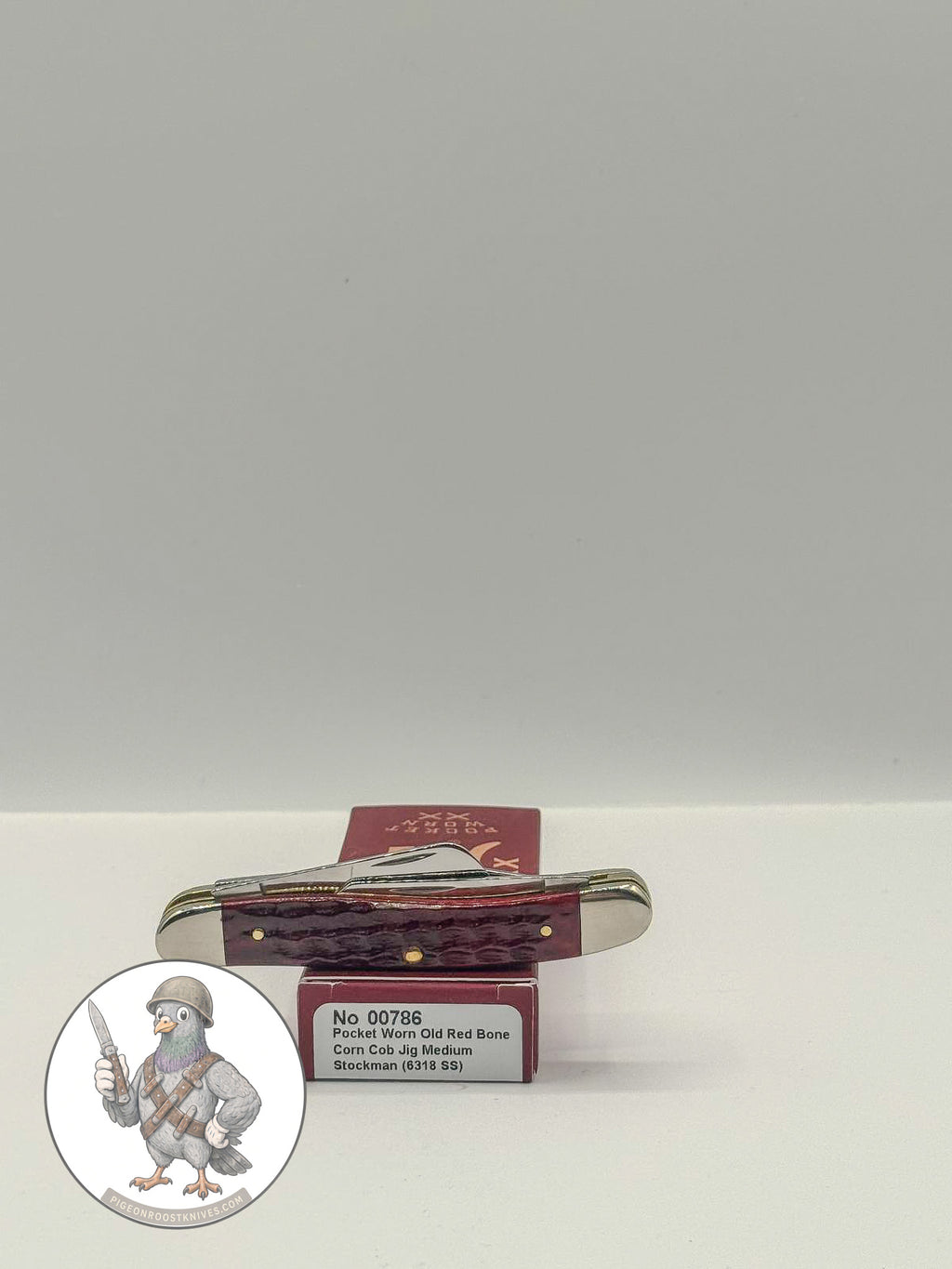 Case XX 00786 Jigged Old Red Bone Pocket Worn Stockman — photo 5